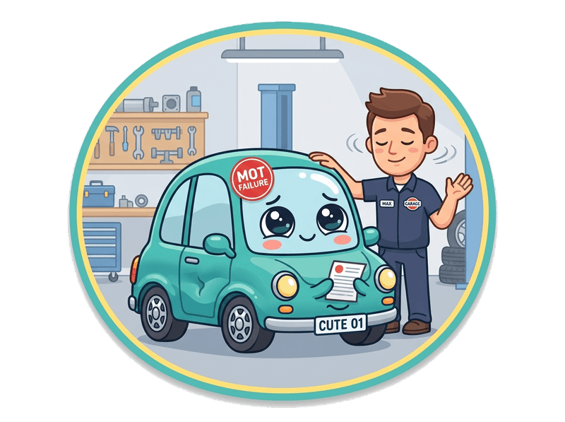 MOT Failure service illustration